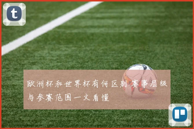 欧洲杯和世界杯有何区别 赛事层级与参赛范围一文看懂